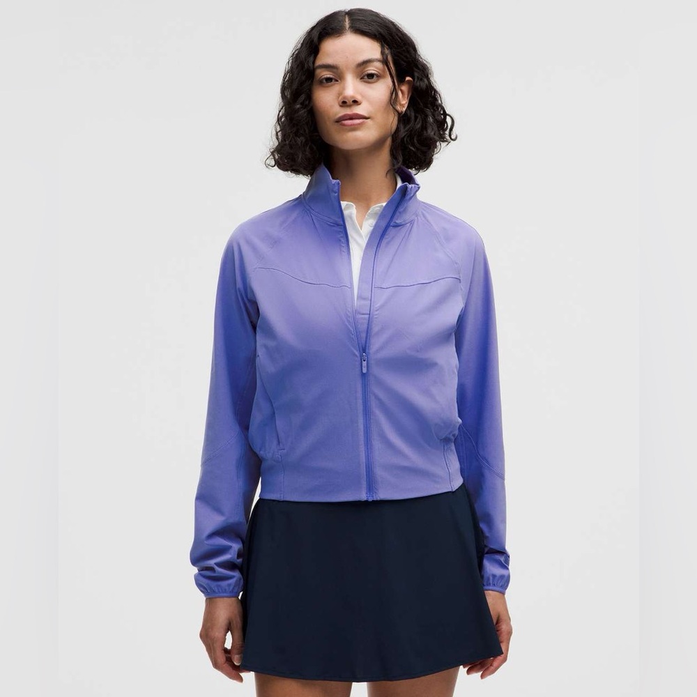 Lululemon Water-Repellent Stretch Tennis Jacket
Wild Indigo Size 6‎